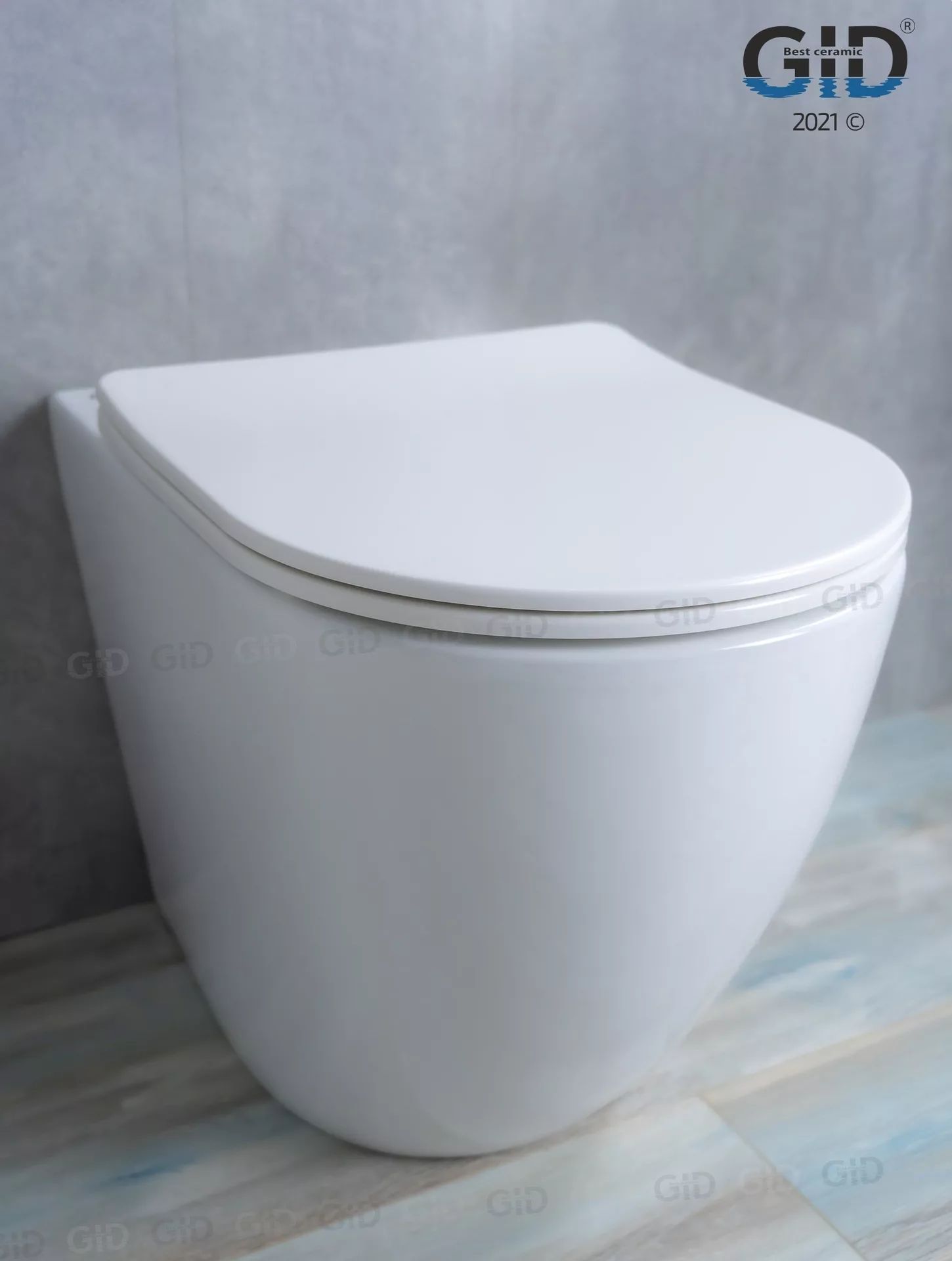 Унитаз приставной Gid TRS-269, 62213Y