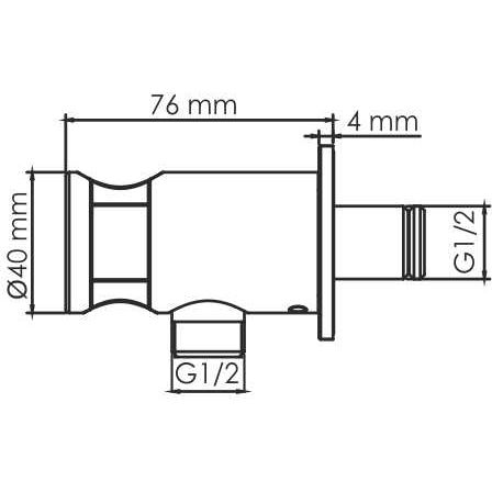 Подключение шланга WasserKRAFT, A189