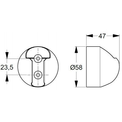 Держатель лейки Ideal Standard IdealRain, B9467AA