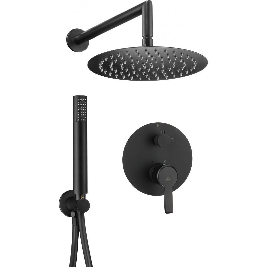 Душевая система скрытого монтажа Deante Arnika Nero, NAC_N9QP