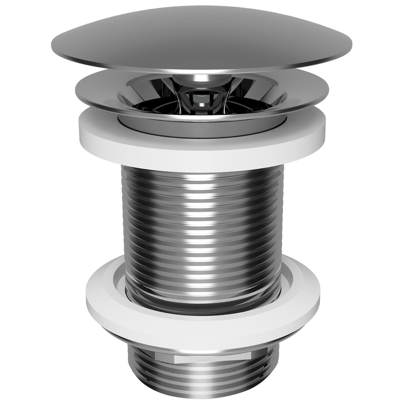 Донный клапан к сифону для умывальника хром Omnires, A82CR