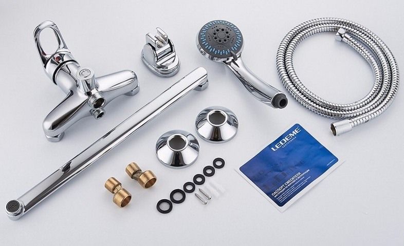 Смеситель для ванны Ledeme L2204