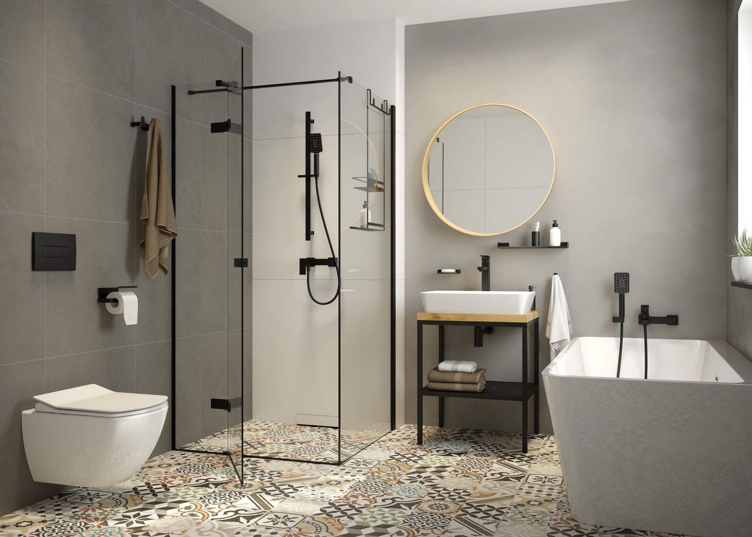 Крючок двойной Deante Mokko Nero, ADM_N121