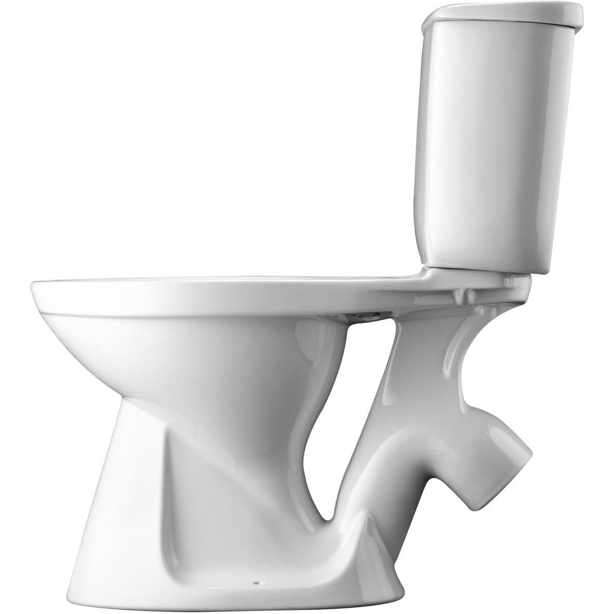 Напольный унитаз Santek Бриз, 1 режим, сиденье полипропилен, 1.WH20.2.569