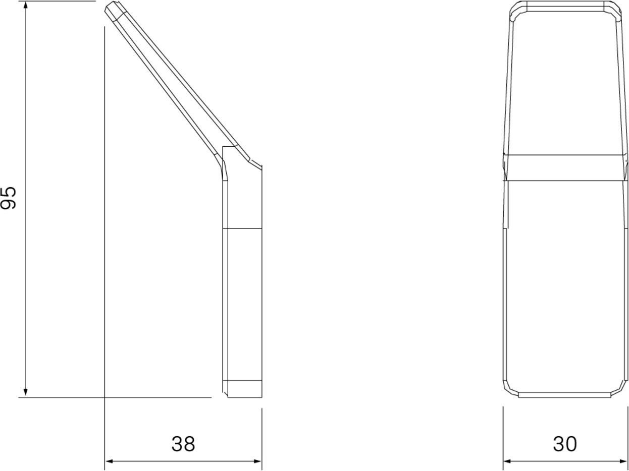 Крючок одинарный, сплав металлов графит, Iddis Slide, SLIGM10i41