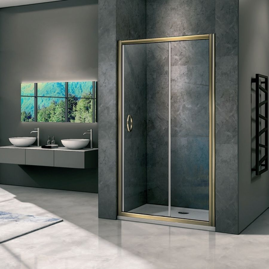 Душевая дверь Good Door Jazz Gold WTW