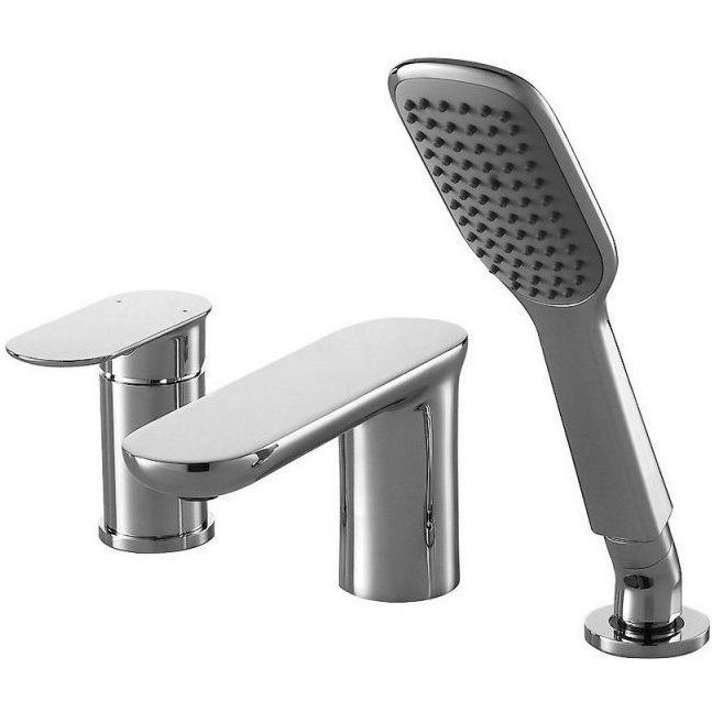 Смеситель на борт ванны Bravat Gina F565104C-2