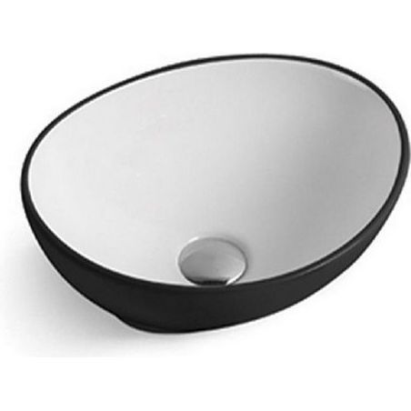 Раковина для ванной Ceramalux 40.5x33, 7138BW