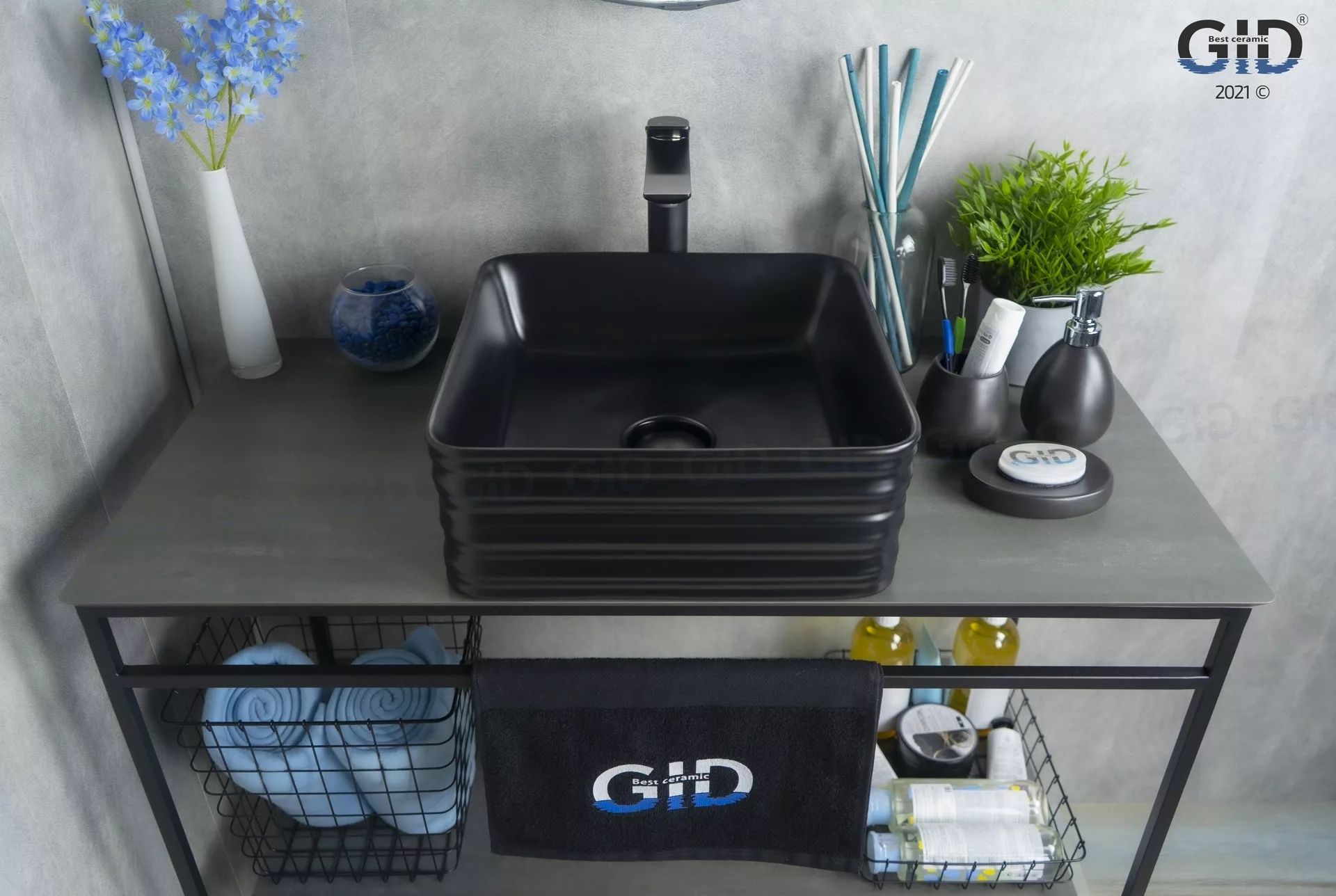 Умывальник Gid BM965 38.5x38.5, 53339