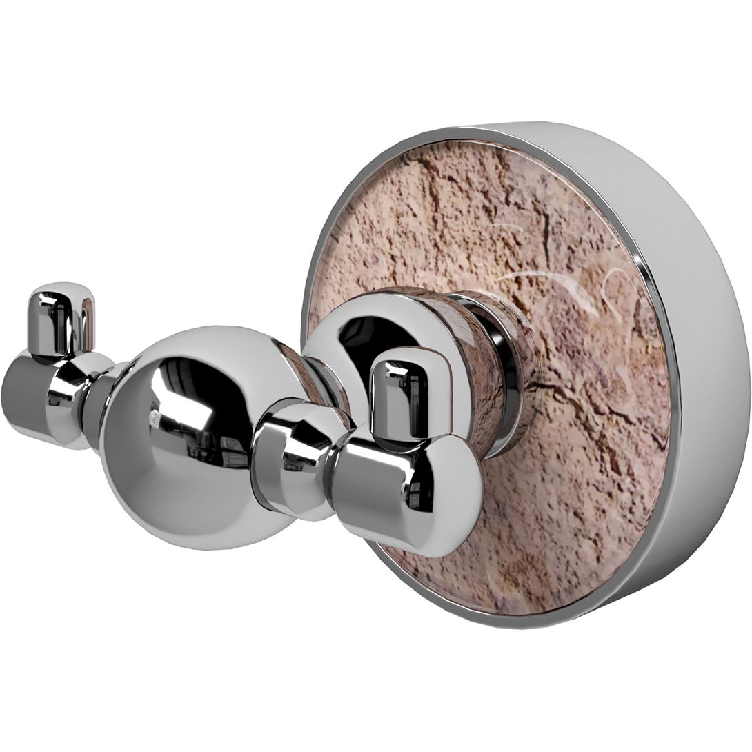 Крючок двойной WasserKRAFT Nau, K-7723D