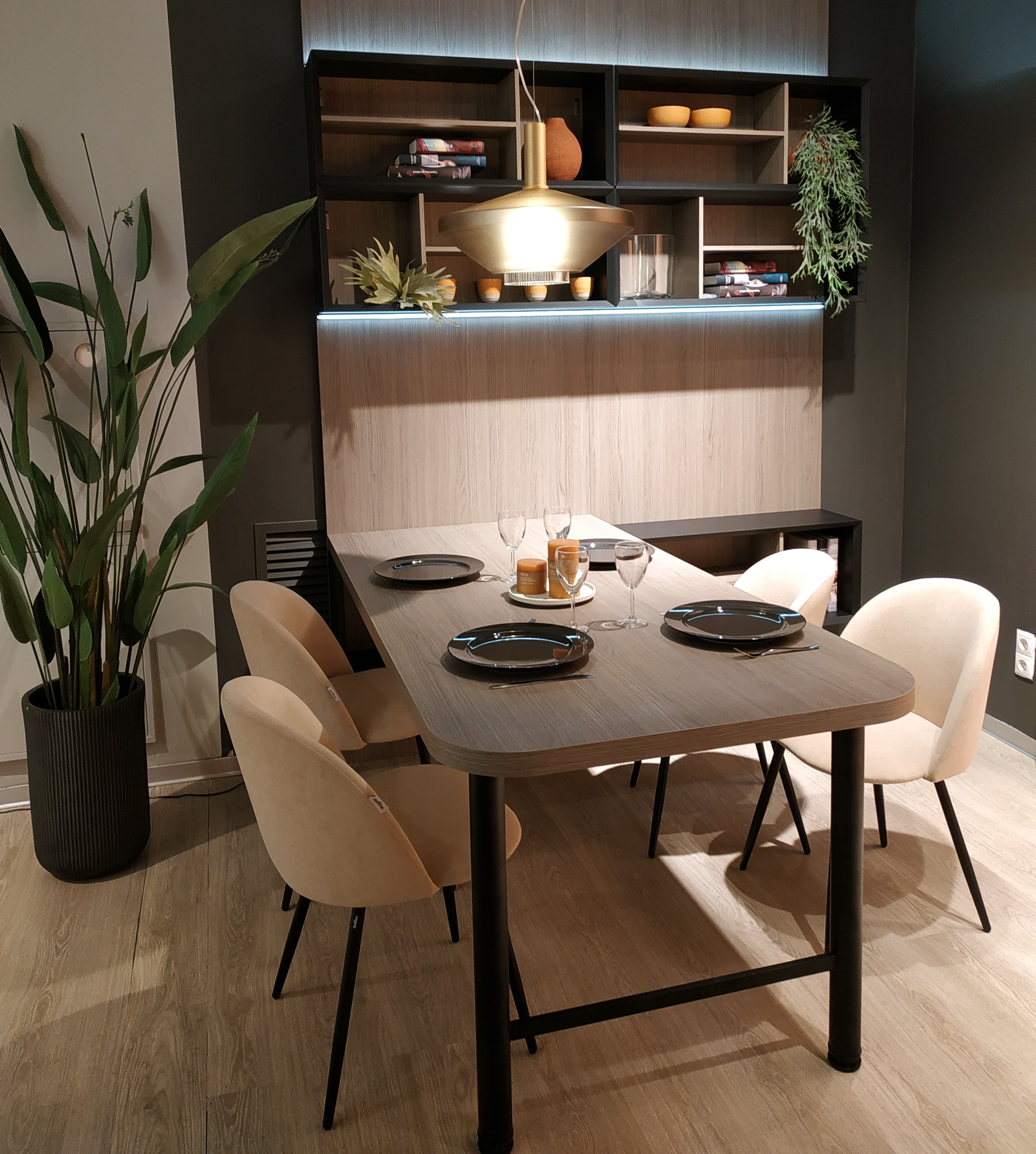 Каркас стула Sheffilton SHT-S95 черный муар, 167149