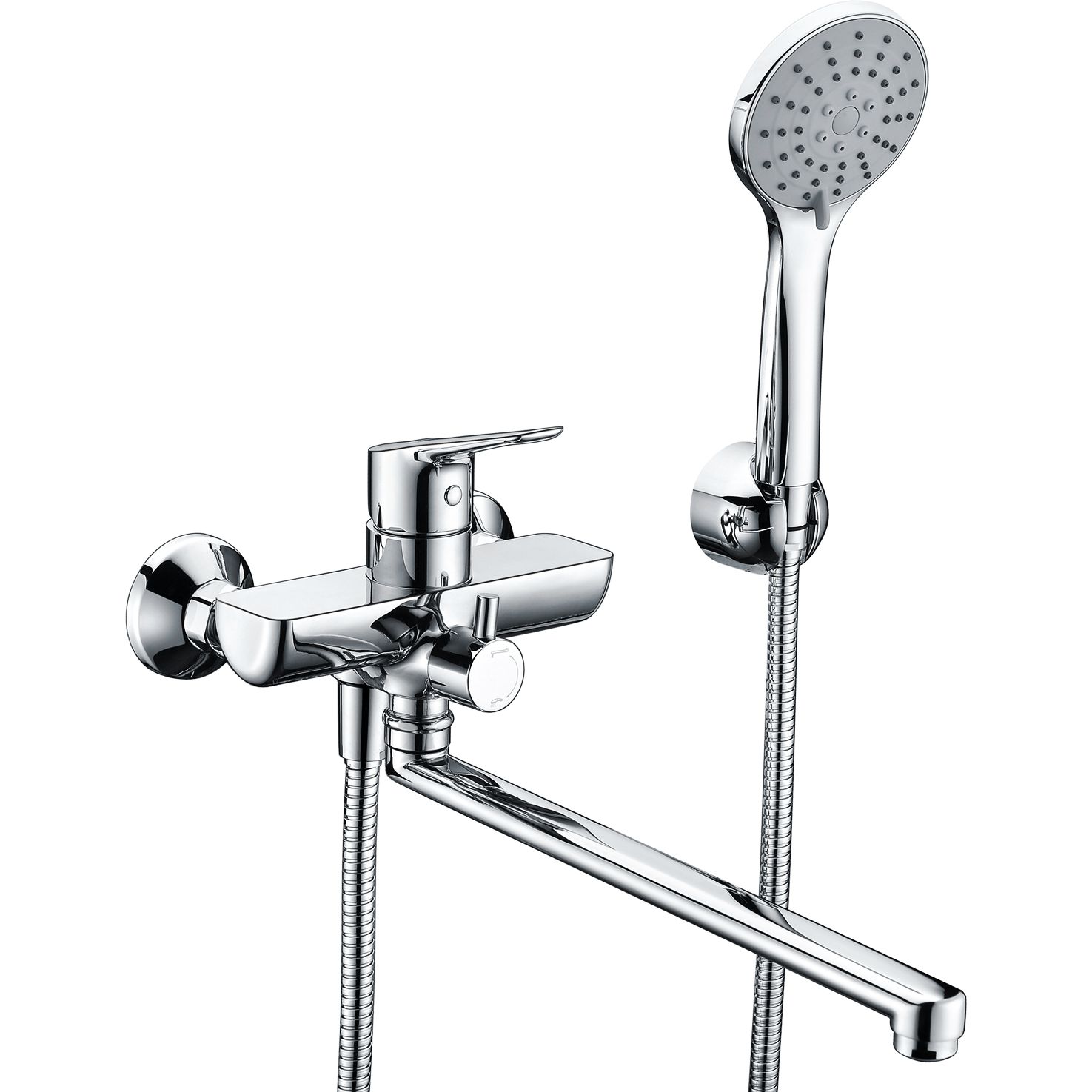 Смеситель для ванны с длинным изливом WasserKRAFT Lippe, 4502L