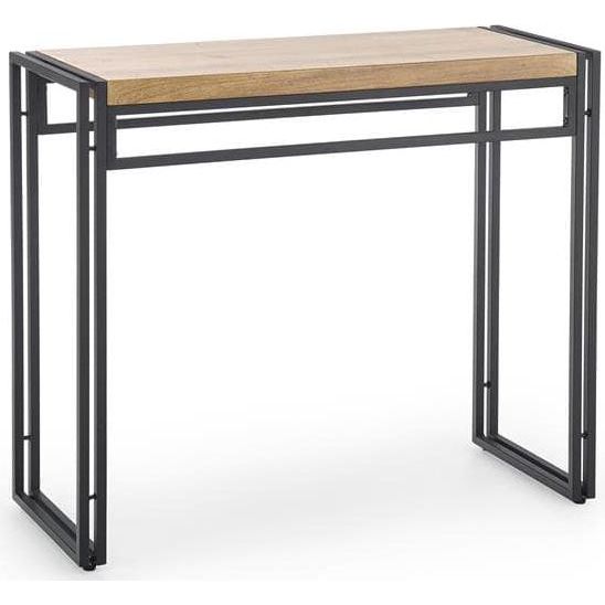 Консоль Halmar Bolivar KN-1 дуб золотой/черный, V-CH-BOLIVAR-KN1