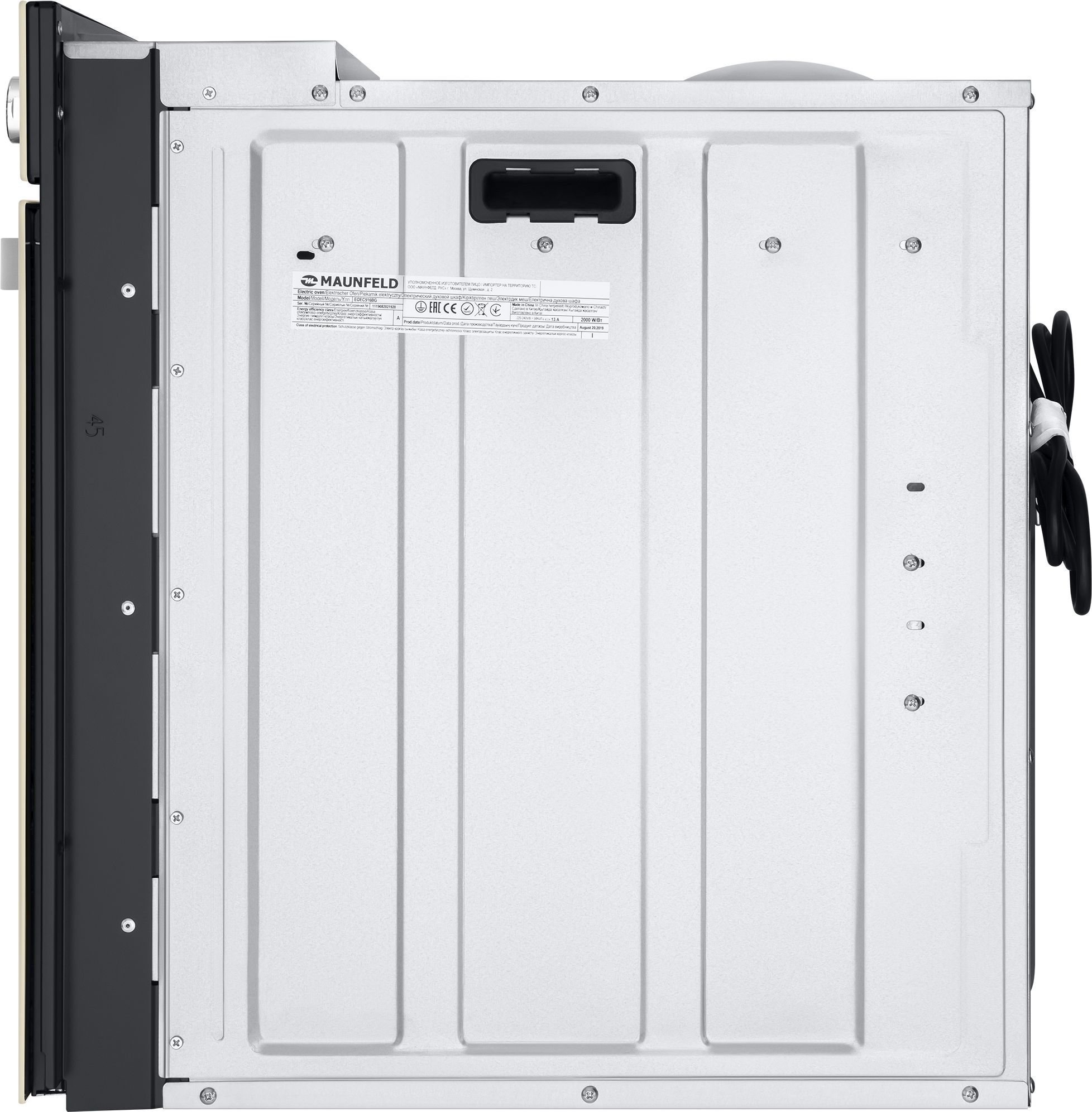 Шкаф духовой электрический Maunfeld, EOEC516BG