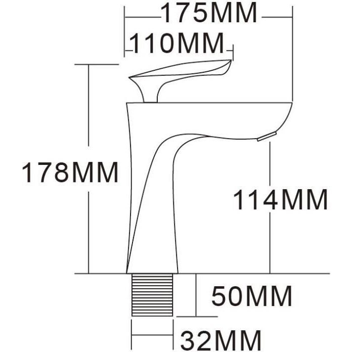 Смеситель для умывальника Vivi Felice 9030