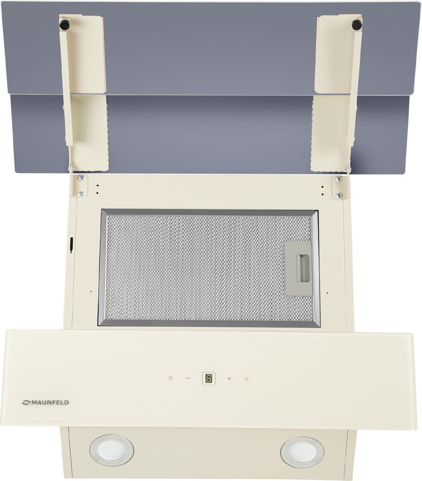 Кухонная вытяжка Maunfeld Cascada 60 бежевый