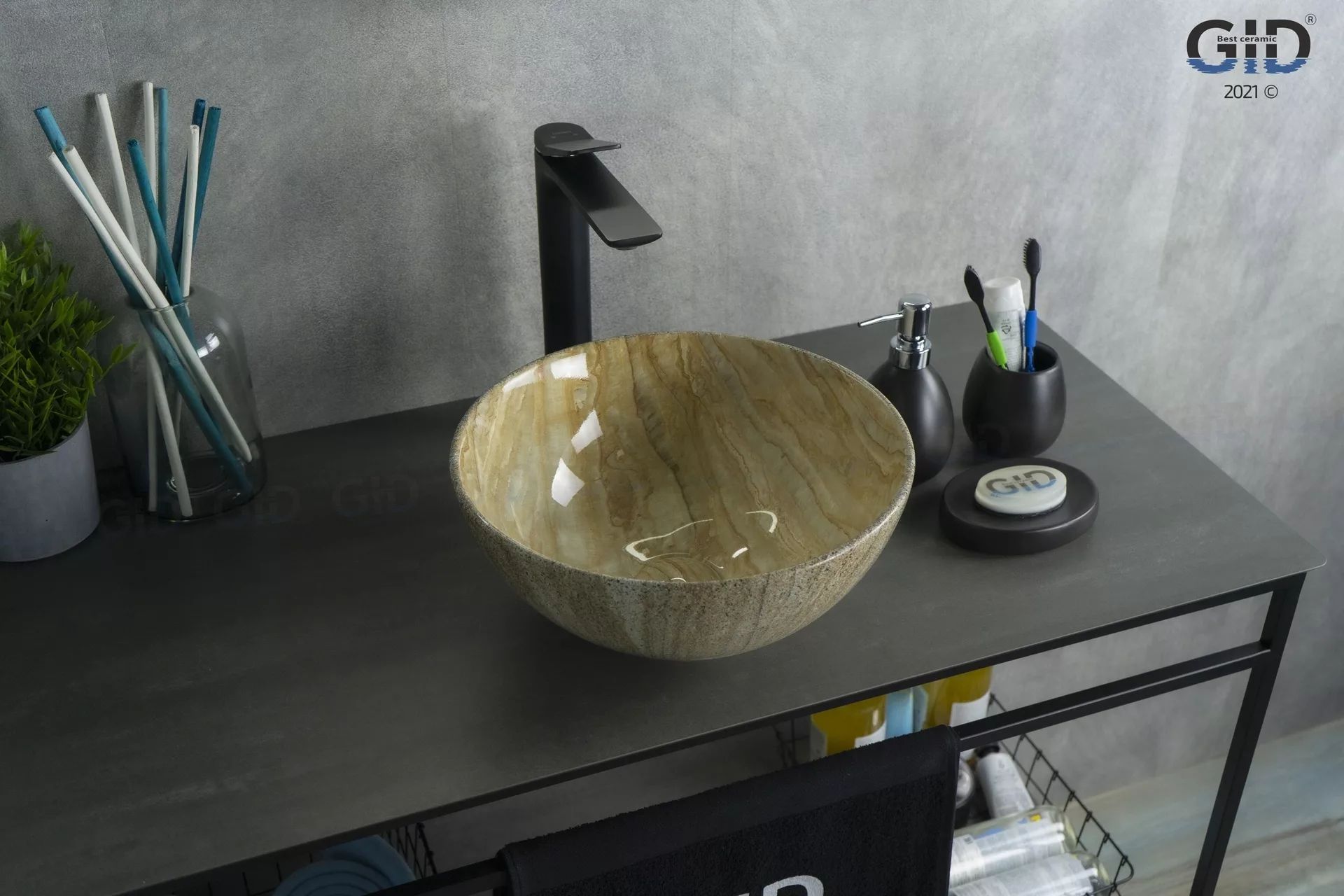 Умывальник Gid MNC488 32x32, 54436