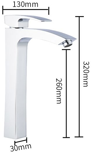 Смеситель для раковины высокий  Gappo G1007-11