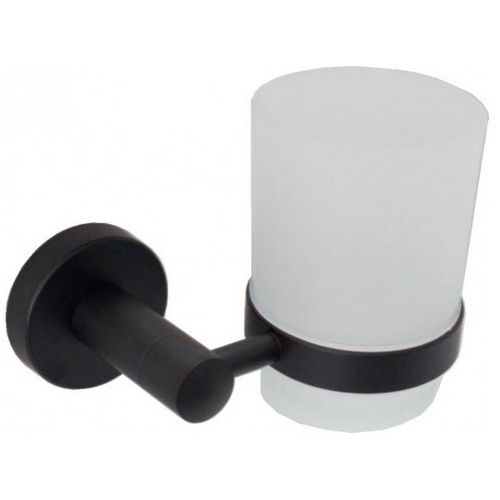 Стакан одинарный (черный) Ledeme L71706B