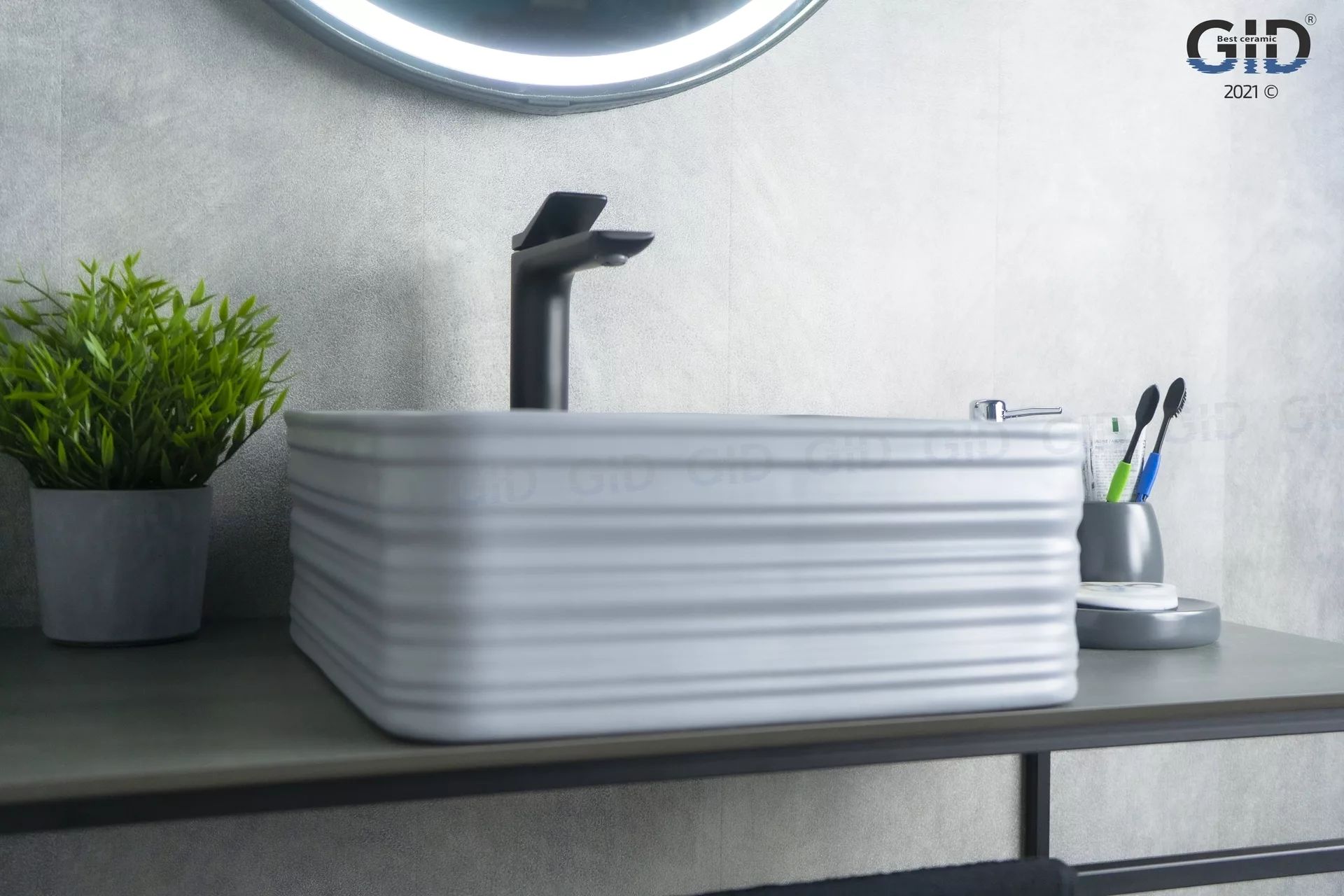 Умывальник Gid GM965 38.5x38.5, 53338