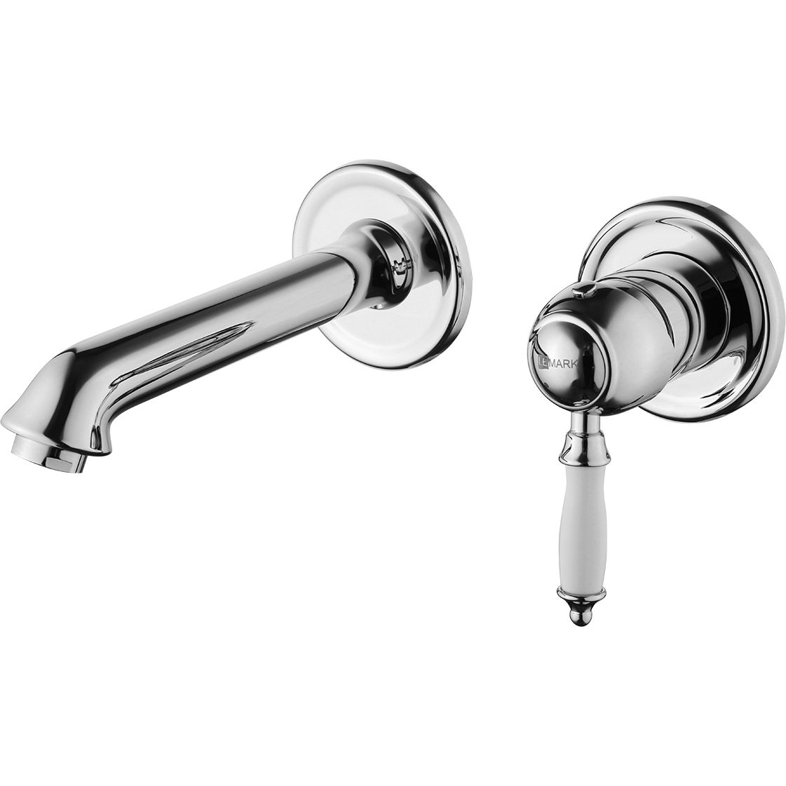 Смеситель для умывальника встраиваемый с донным клапаном клик-клак Lemark Villa, LM4826C