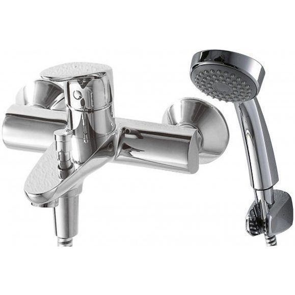 Смеситель для ванны Bravat Drop с аксессуарами F64898C-B