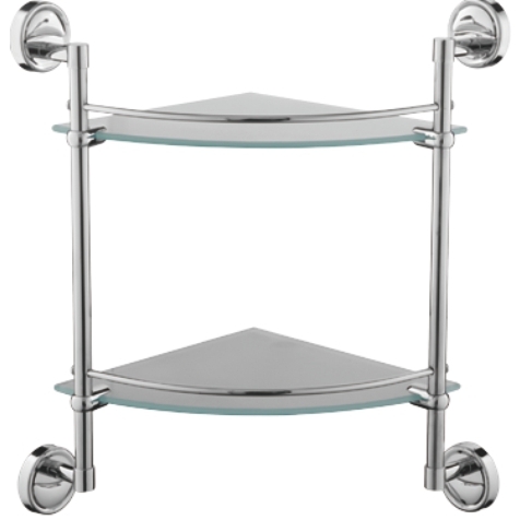 Полка угловая 2-х ярусная Ledeme L3507-2