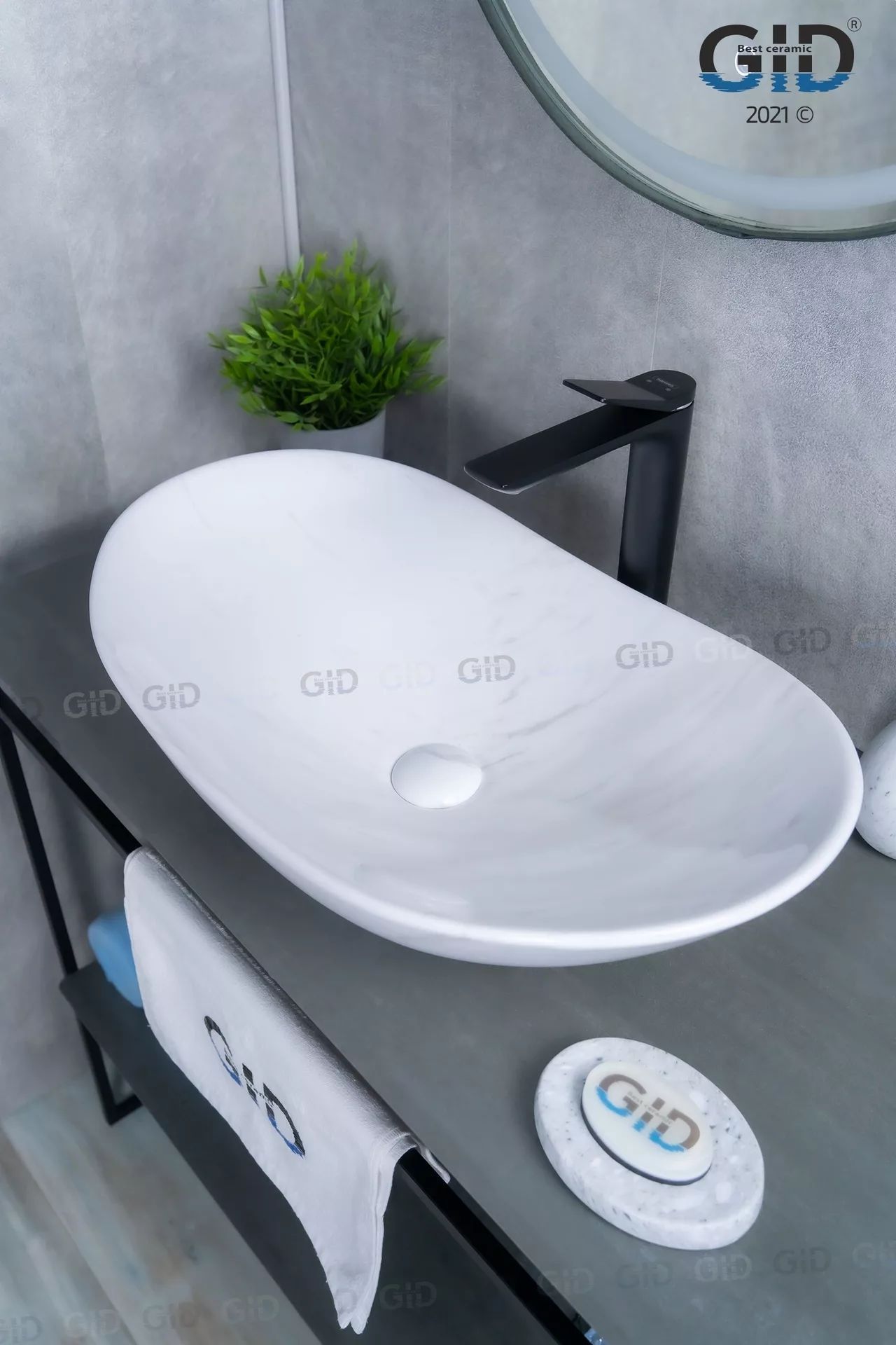 Умывальник Gid WS9811 61x37, 54468