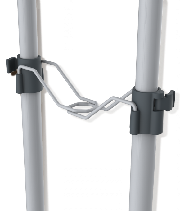Вешалка Sheffilton CH-4149 темно-серый/светло-серый/хром, 889098