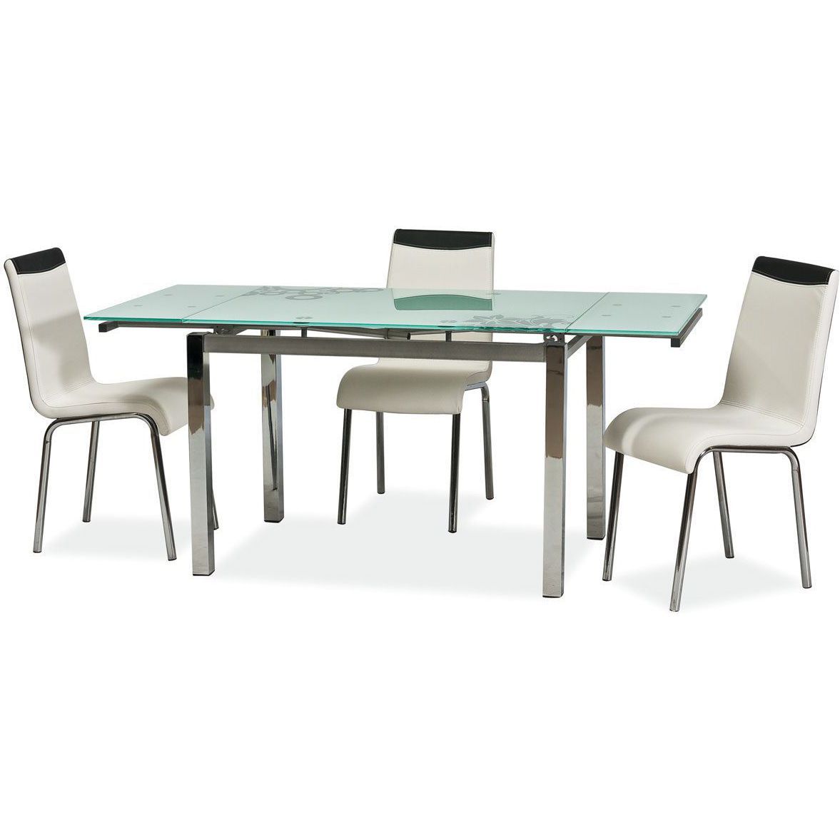 Стол обеденный Signal GD-017 белый, GD017B