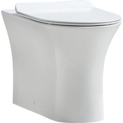 Унитаз приставной безободковый Belbagno Ancona, BB1224CBR-P