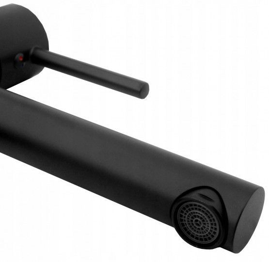 Смеситель для умывальника Rea Tess Black, REA-B0229