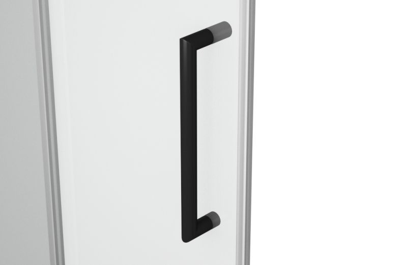 Душевая дверь в нишу Bravat Black Line 120, BD120.4101B