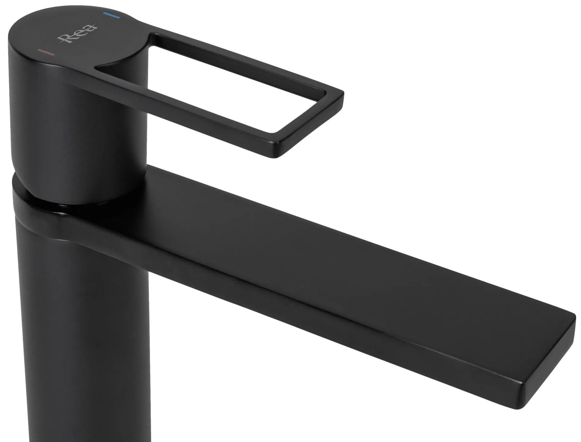 Смеситель для умывальника Rea Flip Black, REA-B2005