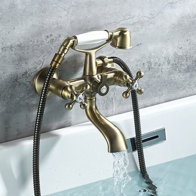 Смеситель для ванны бронза Ledeme L3119C