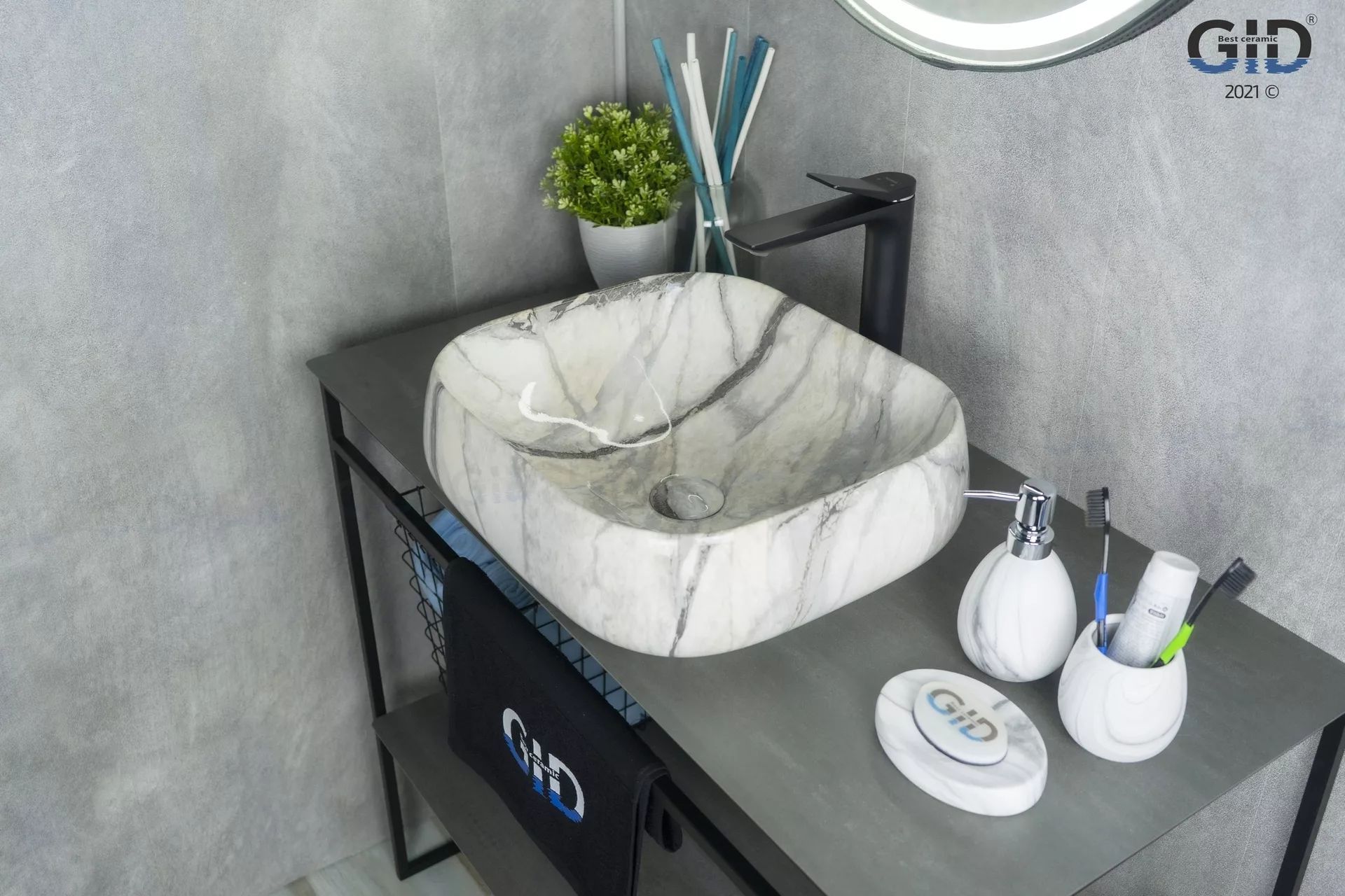 Умывальник Gid MNC189 45x40, 54425