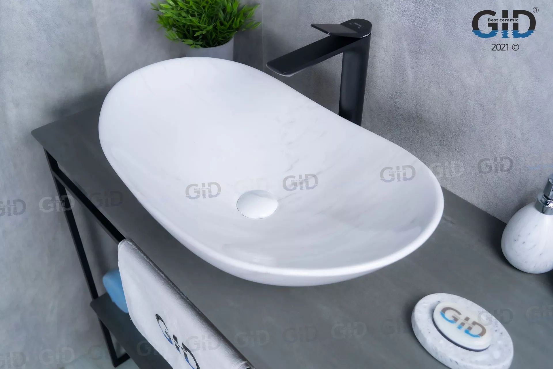 Умывальник Gid WS9811 61x37, 54468