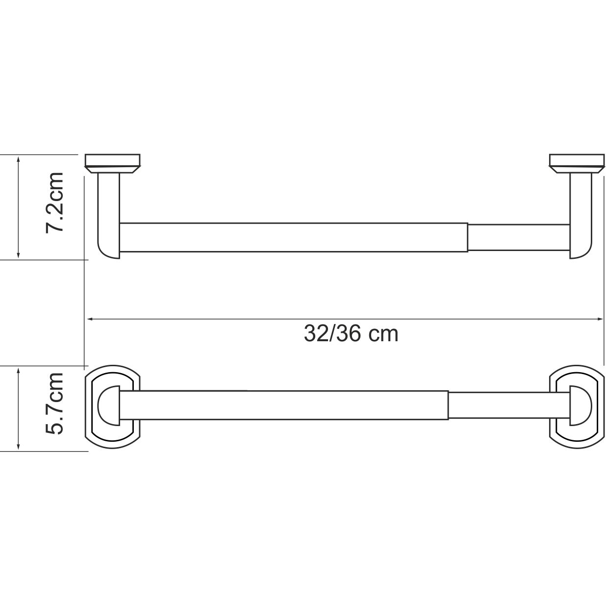 Держатель бумажных полотенец WasserKRAFT Oder, K-3091