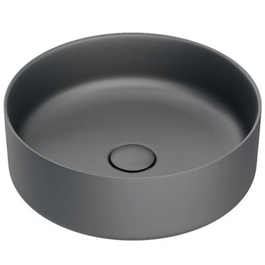 Умывальник накладной, серый матовый, Iddis Ray 35.5x35.5, RAYGM03i27