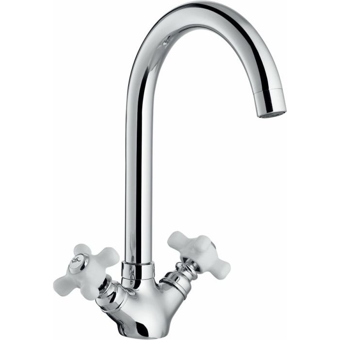 Смеситель для кухни с керамической ручкой Haiba HB4118