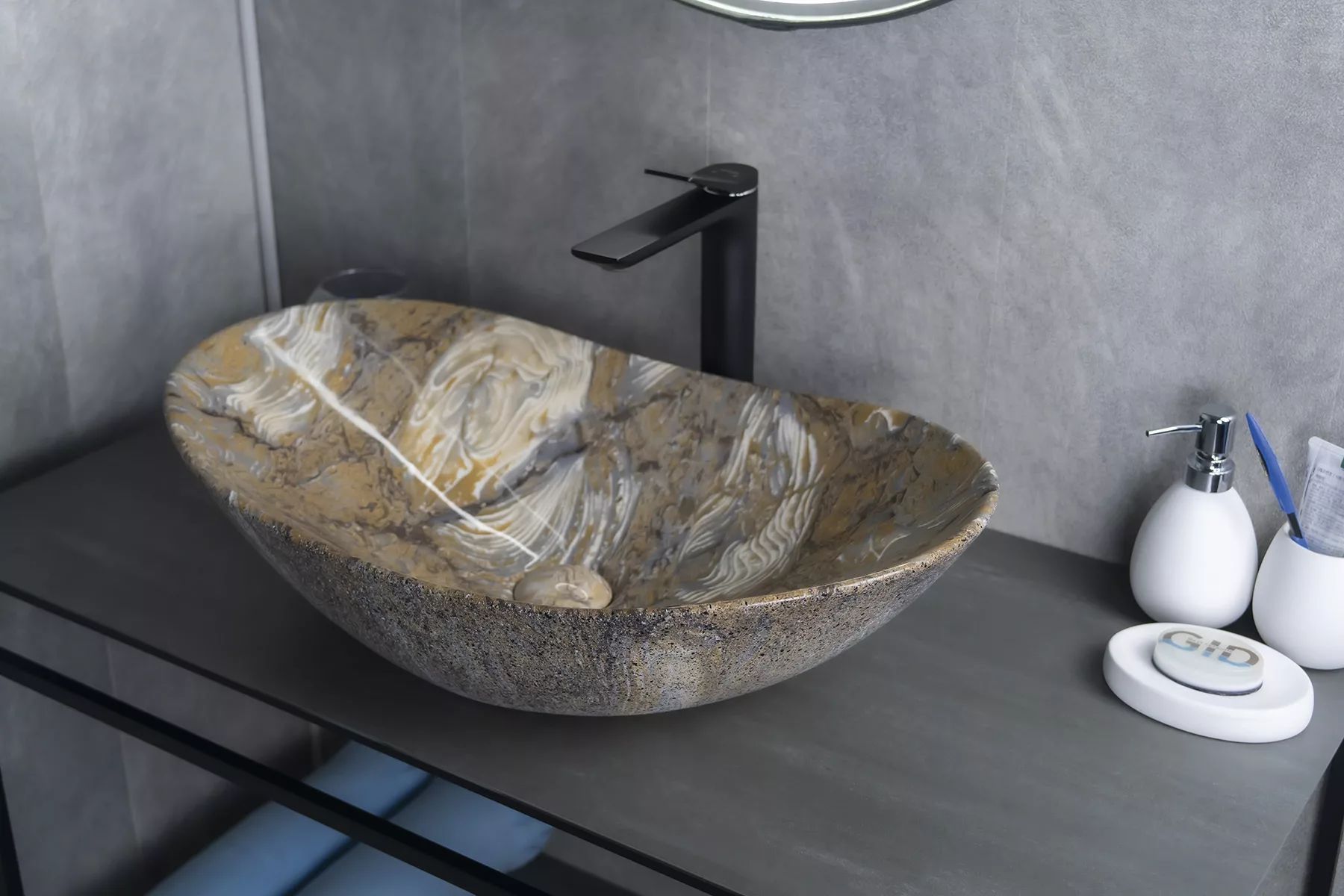 Умывальник Gid MNC811T 61x37, 54477