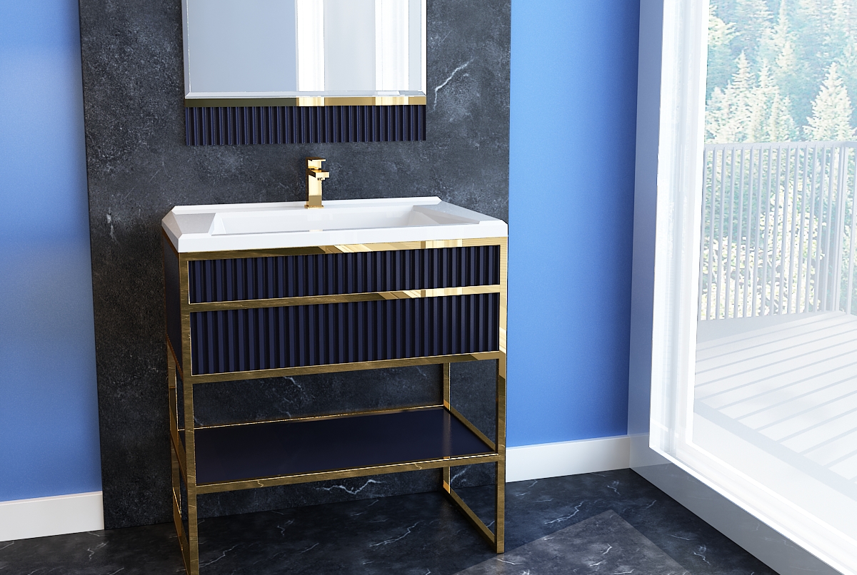 Раковина Andrea Granny 800, 80x46