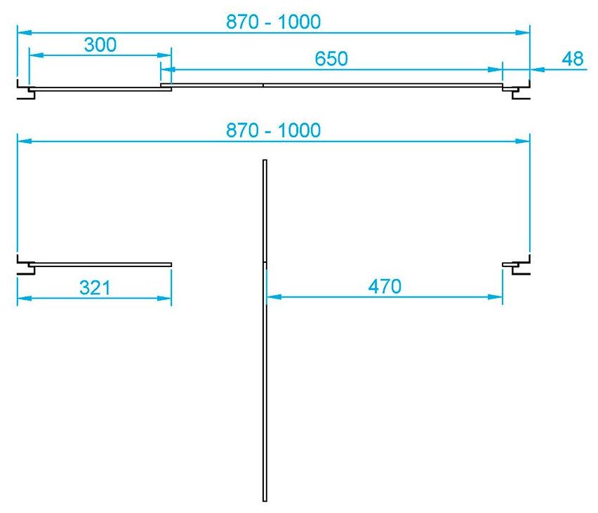 Душевая дверь RGW PA-02-90-51, 41080209-51