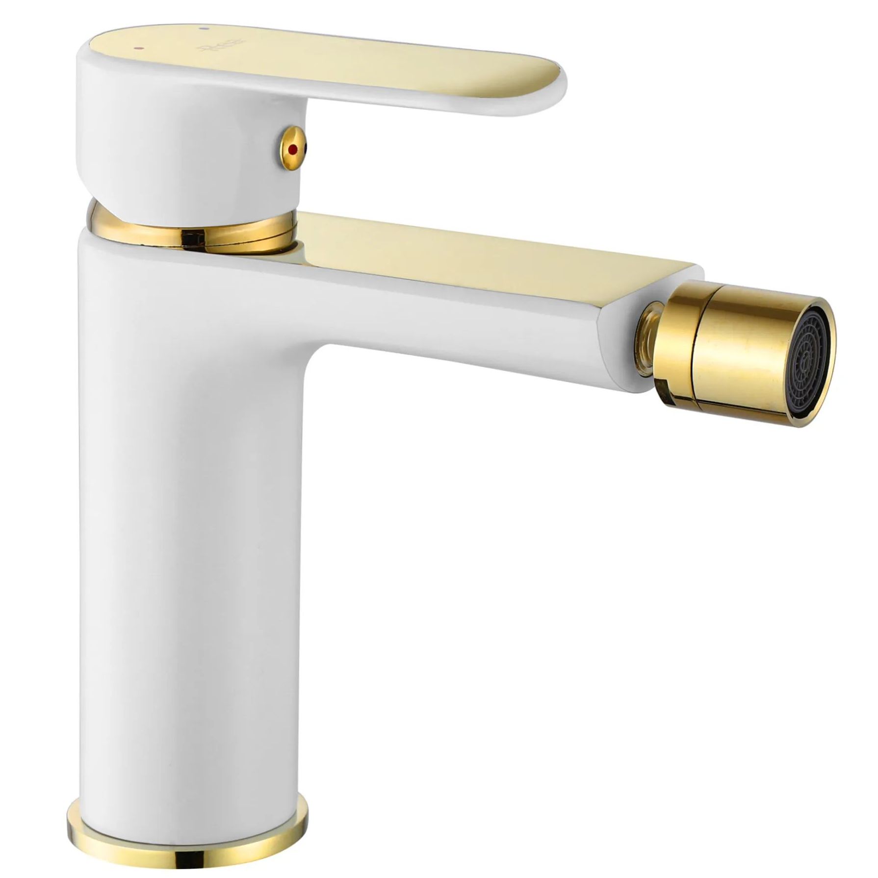 Смеситель для биде Rea Mason White/Gold, REA-B9930
