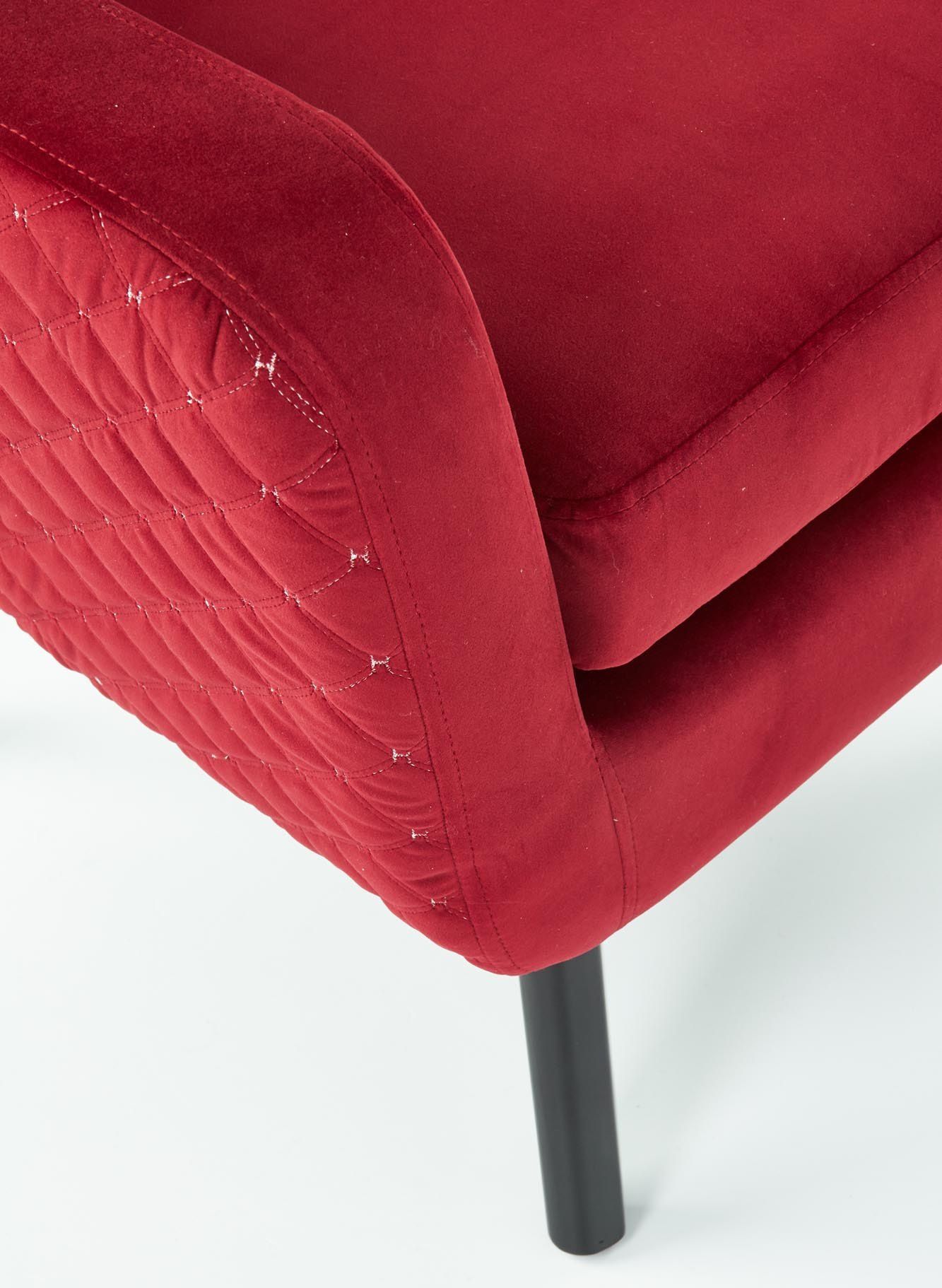 Кресло Halmar Marvel бордовый/черный, V-CH-MARVEL-FOT-BORDOWY