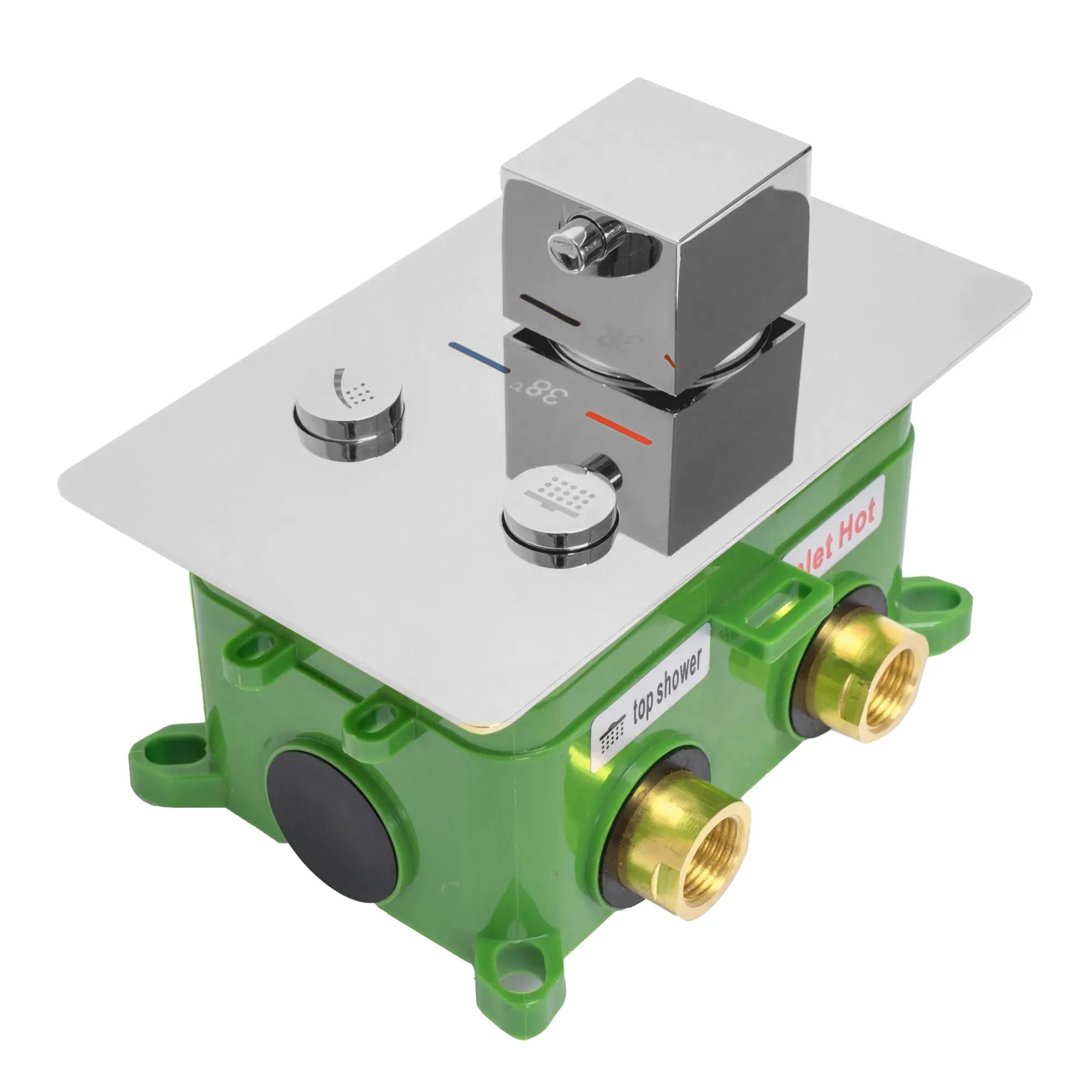 Душевая система Rea Fenix Davis Termostat Chrome, REA-P6356