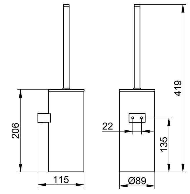 Ершик Keuco Moll, 12769010100