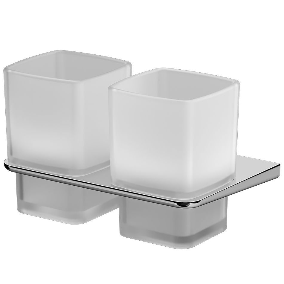 Двойной стеклянный стакан с настенным держателем AM.PM Inspire 2.0, A50A343400