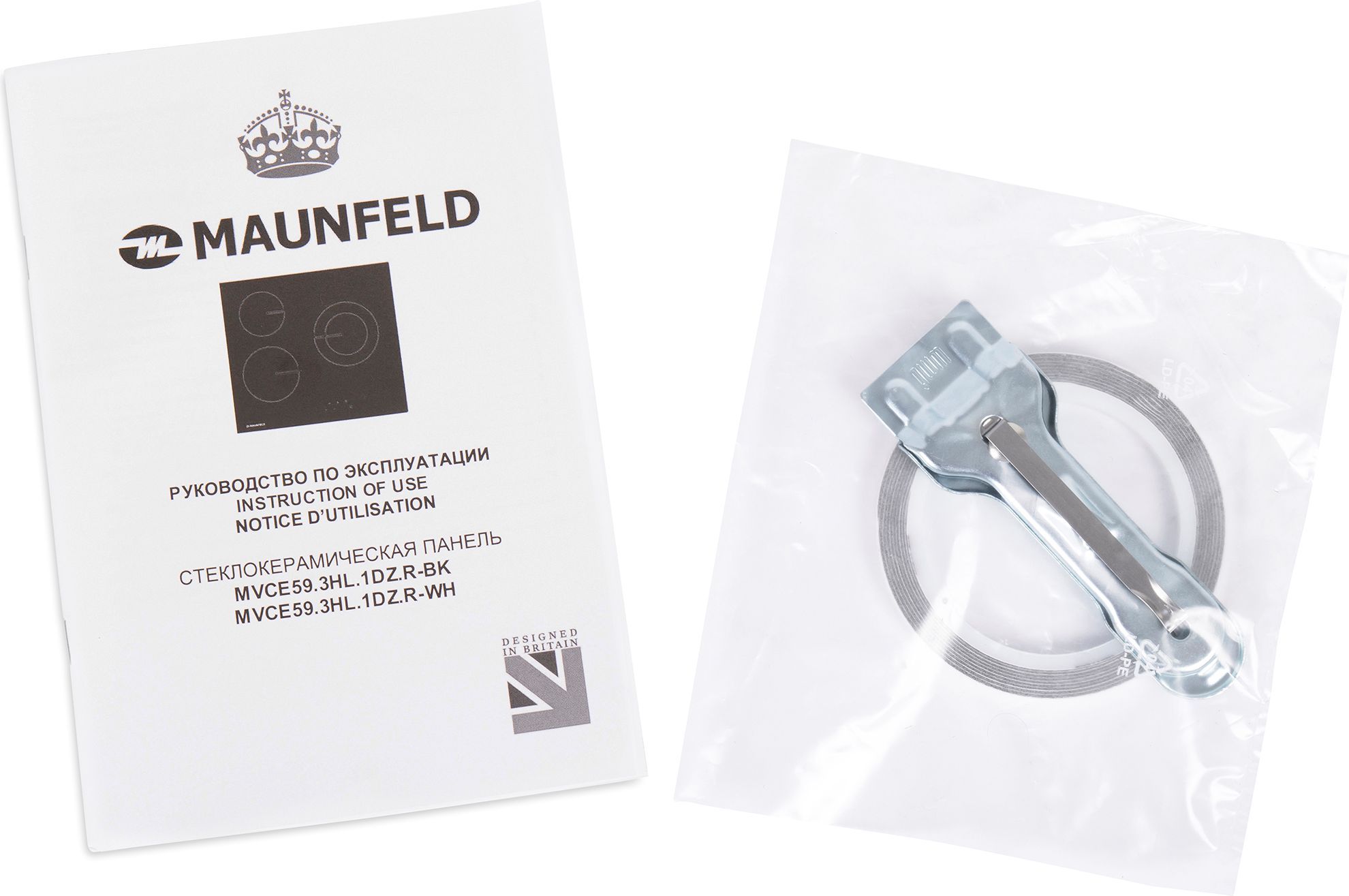 Электрическая варочная панель Maunfeld MVCE59.3HL.1DZ.R-BK