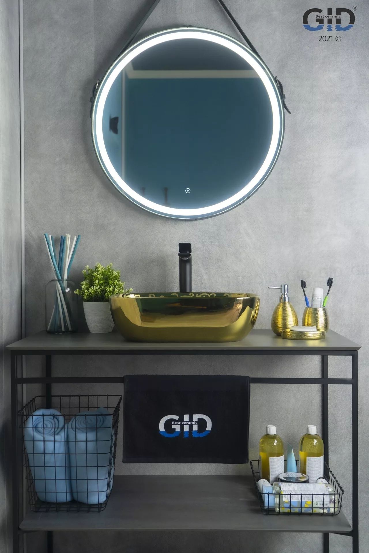 Умывальник Gid NC424 46x32.5, 52216